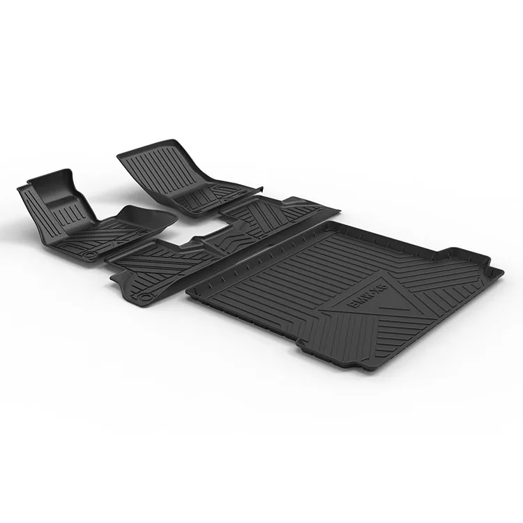 New design custom two layers car floor mats universal set 4 pieces luxury car carpets floor mat