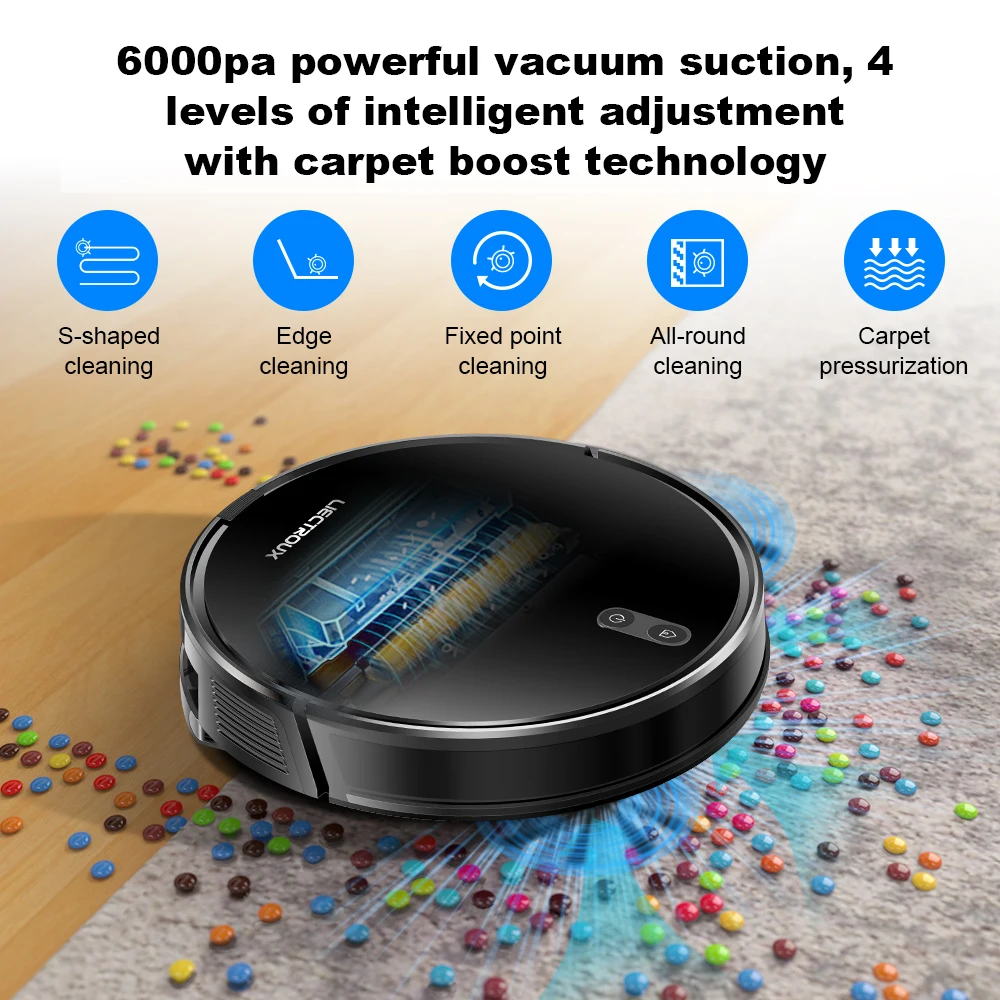 High-end Robot Vacuum Cleaner & Mop with Self Emptying Dock OEM Customized Design