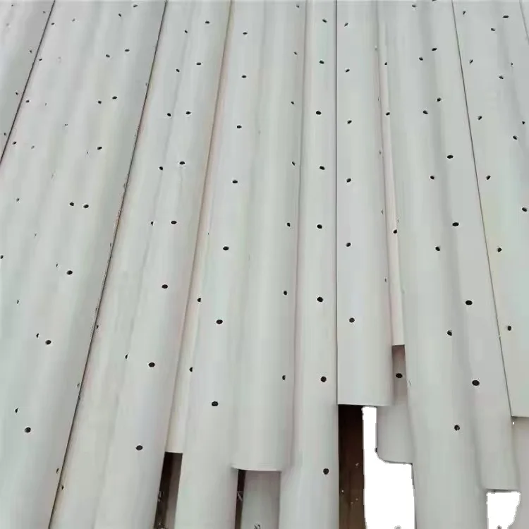 4inch upvc perforated drainage pipe