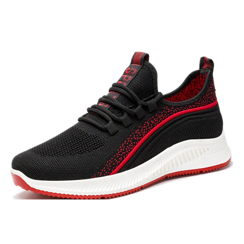 cheap wholesale new fashion black non slip sock low top walking flats shoes wholesale sneakers casual shoe for men