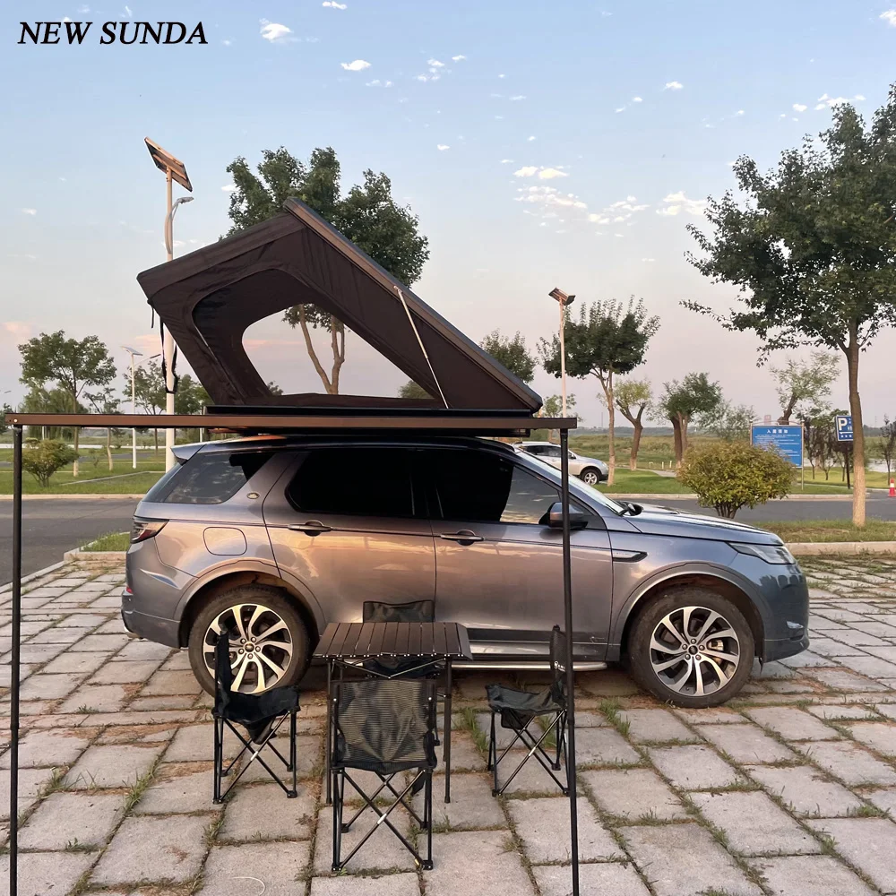 Wholesales Price Outdoor Camping 4x4 Offroad  Adventure Car Sun Shelter Roof Top Awning with Fast Delivery Time