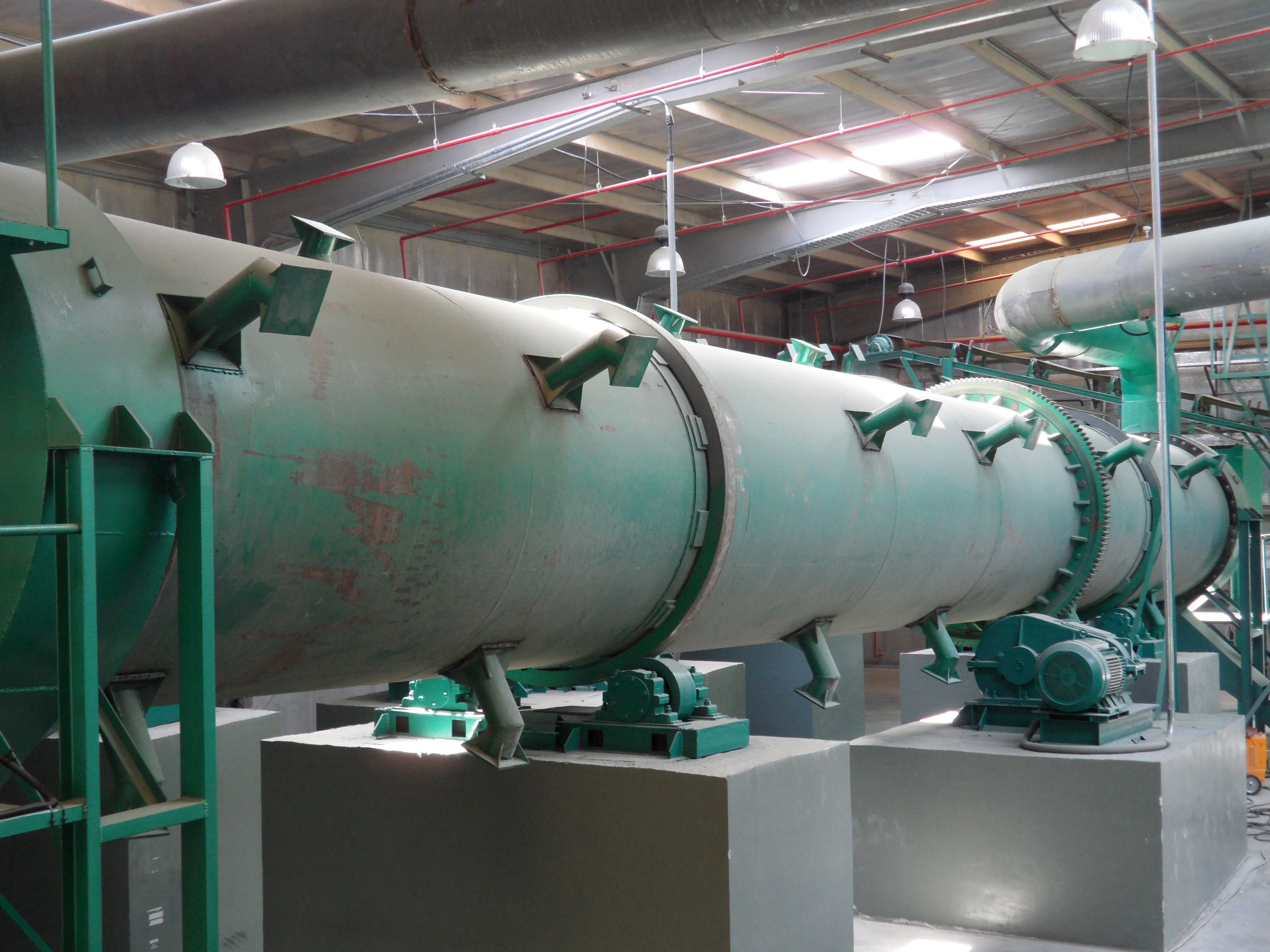 
Rotary dryer type and fertilizer drying machine/rotary drying machine 