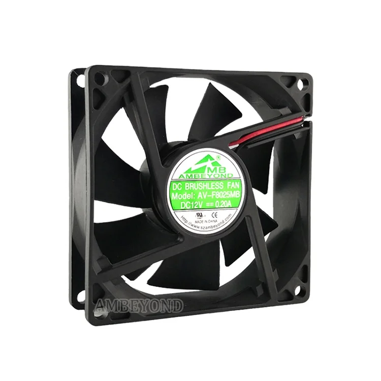 Fire Resistance 5v 3pin IP54 Waterproof Dc 24v 8025 UL 3000 Rpm Cpu Brushless Fan 80mm For Micro-wave Oven