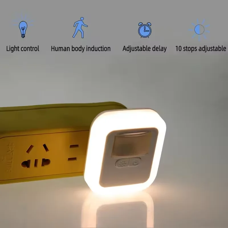 Smart Motion Sensor Light Sensing Human Body Sensing Night Light For Kitchen Shoe closet Bedroom Stairs Bathroom Hallway