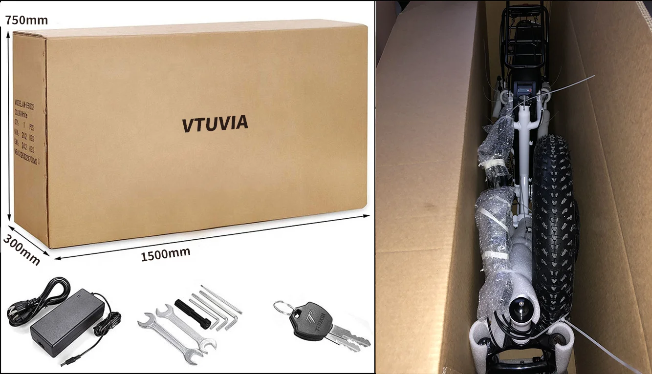  Скрытая батарея VTUVIA 48 в 1000 Вт Bafang Средний приводной электродвигатель для горного и