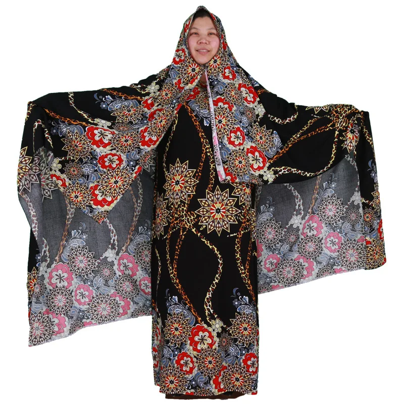 Prayer dress women Muslim Arab wholesale fashion loose Big yards Africa Middle East Malaysia robes prayer dress women Muslim