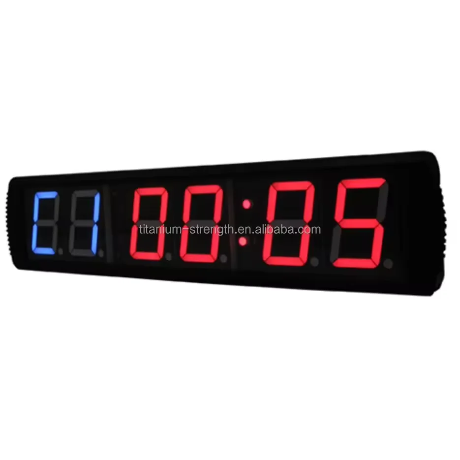 Hot selling Digital Led Wall Mounting Fitness Training Gym  Timer Clock