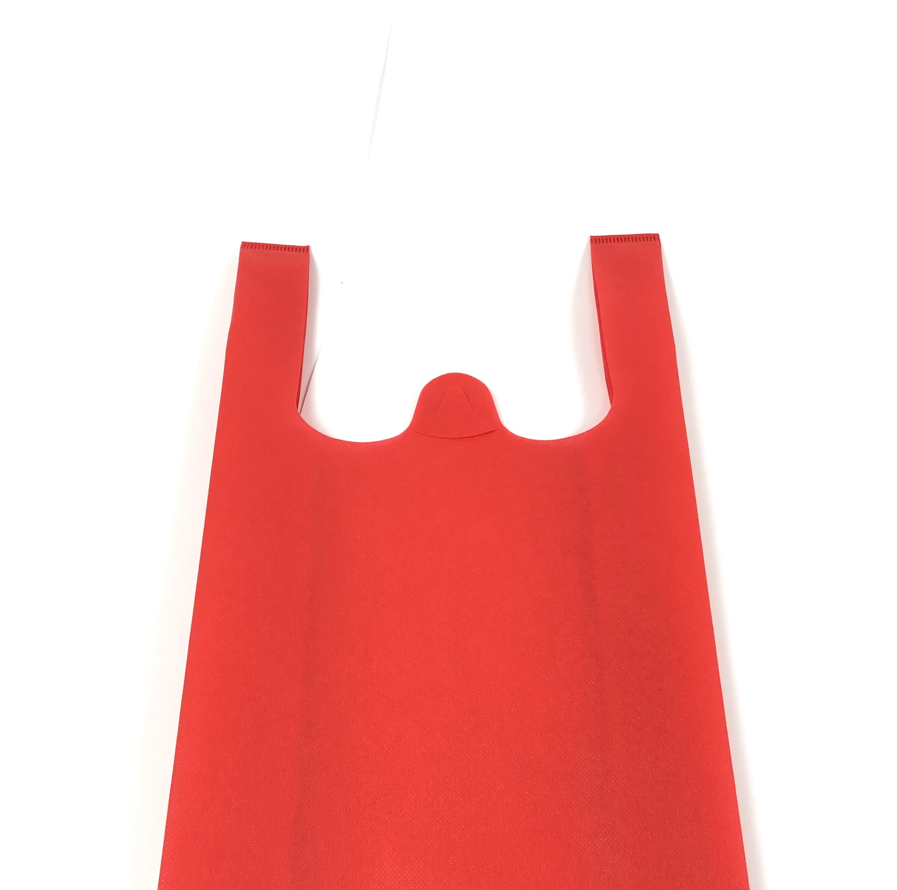 
Non-woven vest bags manufacturer supermarket shopping bag degradable recyclable environmental friendly color vest PP 