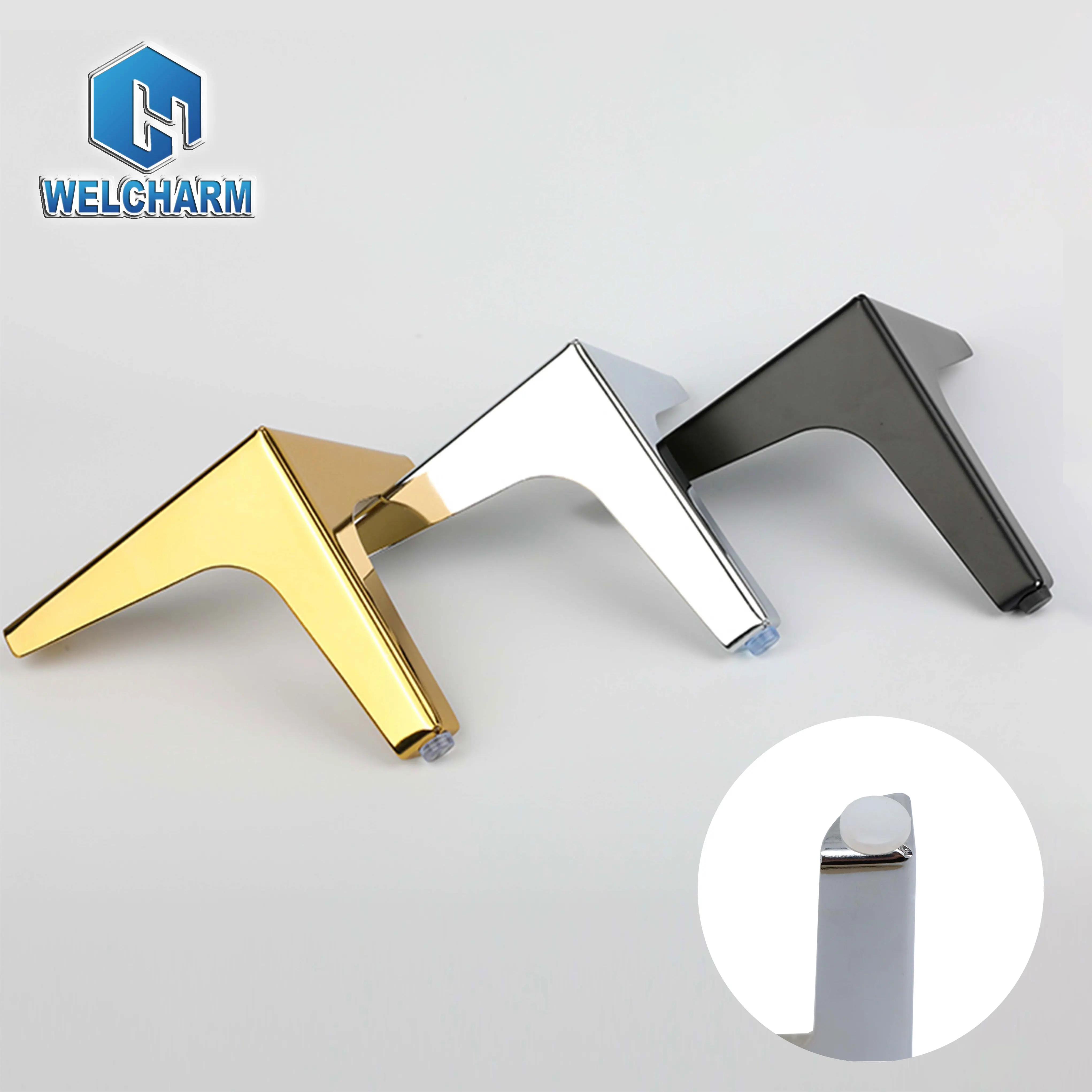 American Style 150mm Furniture Accessories Sofa Legs Bed Foot Chair Feet Sofa Hardware Metal Leg For Sofa