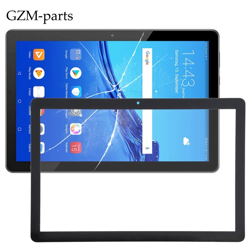 GZM-parts FRONT SCREEN OUTER GLASS LENS FOR HUAWEI MEDIAPAD T5 10 AGS2-AL03 AGS2-w09 LTE
