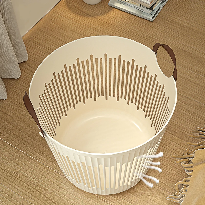 Rmier modern style dirty clothes basket household storage basket bathroom for changing laundry toy doll storage bucket