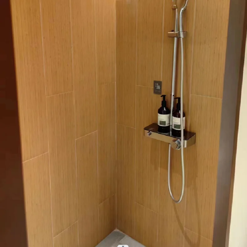 China Wholesale Indoor Decoration Wood Grain Composite SPC Wall Cladding Panel