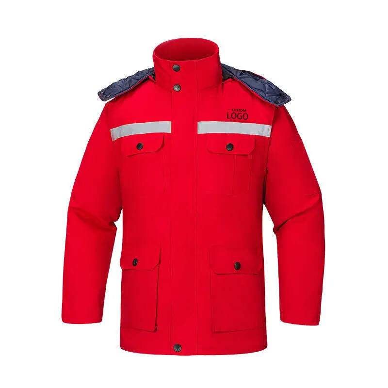 Winter Warm Work Clothes For Man And Woman Coal Mine Workwear Mechanic Construction Workwear Jacket