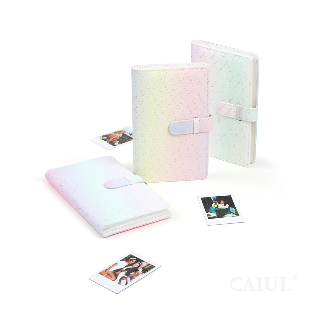 CAIUL оптовая продажа Корея Kpop градиент 96 карманов PU кожаный чехол Фотоальбомы для Fujifilm instax camera mini 11 фильм фотоальбом (1600674591022)