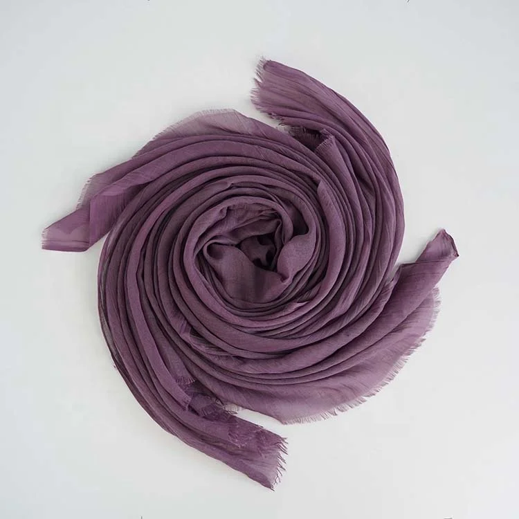 Factory Price Hot 48 Color Plain Scarf Muslim voile Hijab Shawl High Quality Solid Color Headscarf Wraps