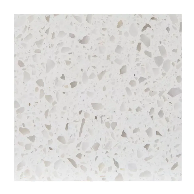 Direct Sale of High Quality Quartz Countertop Fine Grain Crystal Quartz Plate Washable Quartz Countertop
