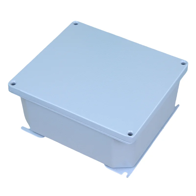 188*166*80mm Cast aluminum waterproof box IP65 IP66 IP67 outdoor casing die-cast electrical junction box hinge type