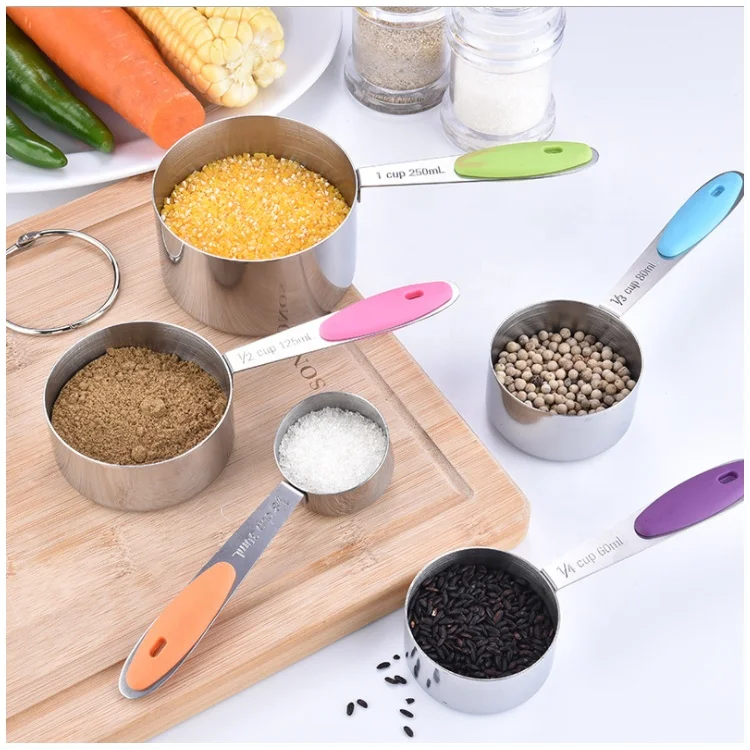
Household Popular Stainless Steel Coffee Measuring Spoon Easy Cleaning Sugar Measuring Spoon 