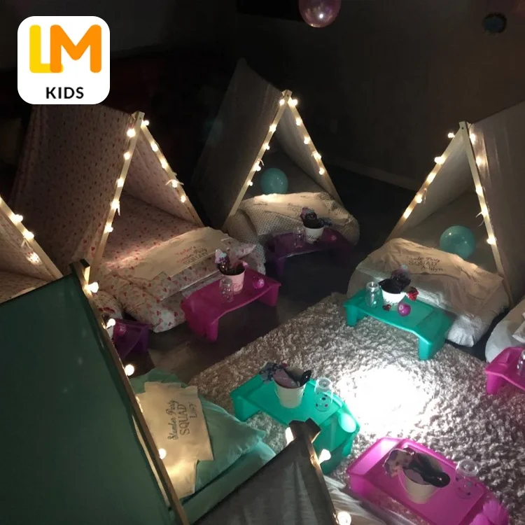 LM KDIS Type Playhouse perosotan anak палатка для кемпинга кружевная типи вечеринки