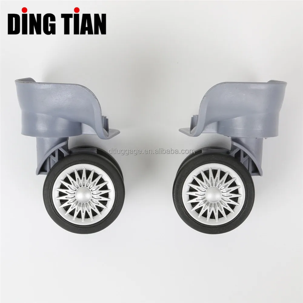 Wholesale New PP Plastic Material Spinner Wheel Suitcase Universal Rotative Travel Luggage Accessories Semi-Products SKD