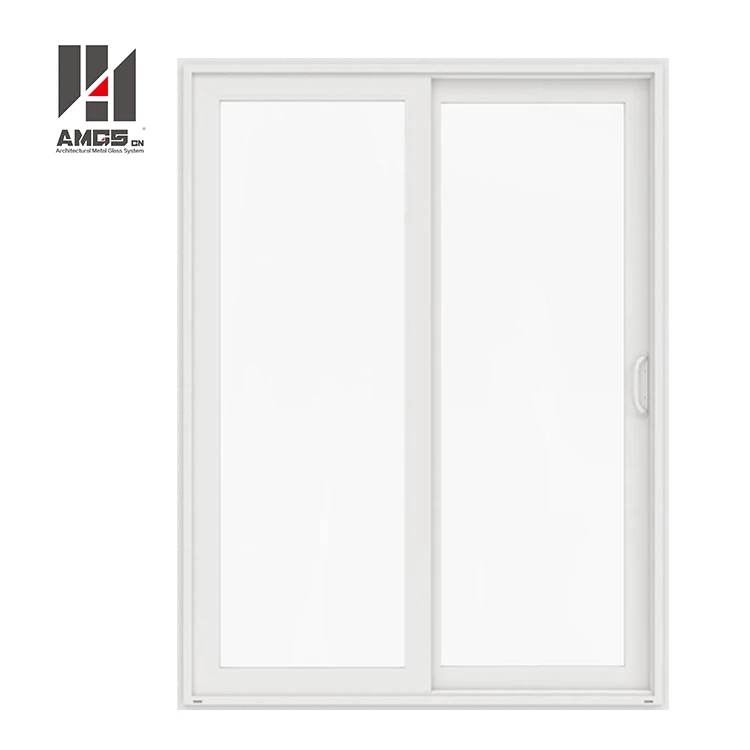 
House Kitchen Hotel Balcony High Quality Durable Grill Grat Interior, Plastic s Panels Tempered Frosted Glass U Pvc Sliding Door 