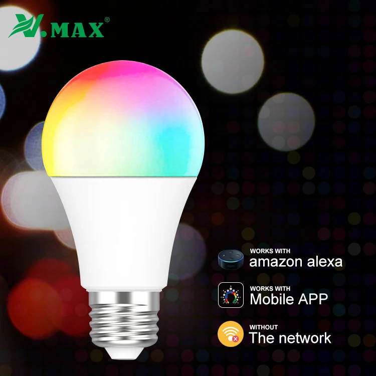 Умная Светодиодная лампа Vmax Uk E27