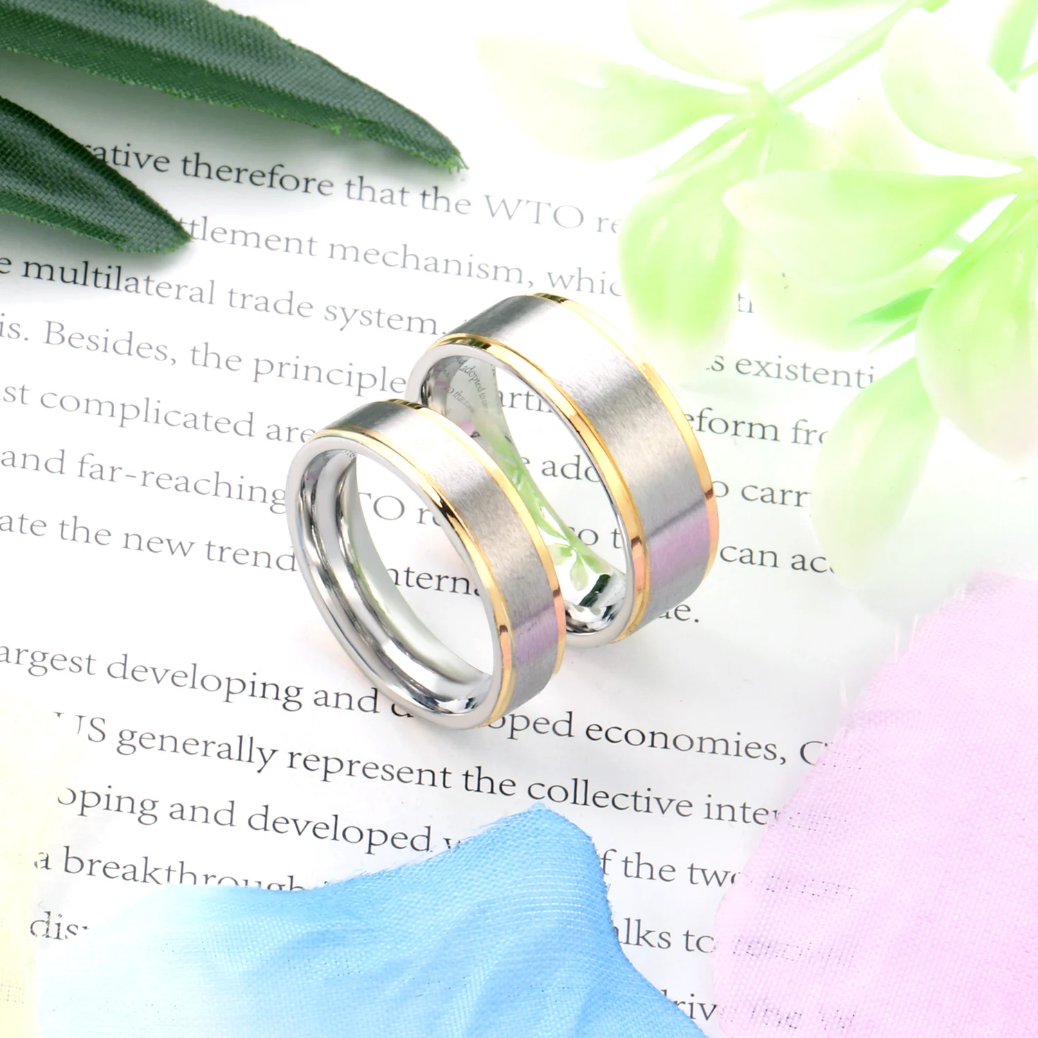 Direct Factory Price for Couple Rings with Diamond Beautiful Gold Rings Designs Turkish Rings Jewelry Bridal