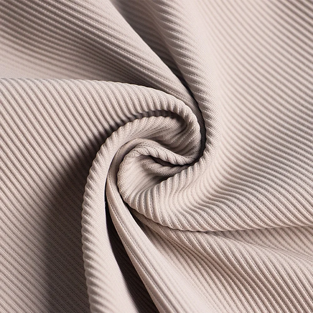 New design  nylon  mixed polyester  fabric 280GSM Light Weight 75%NYLON 25% Spandex Solid Colors Stretch Fabric For clothing