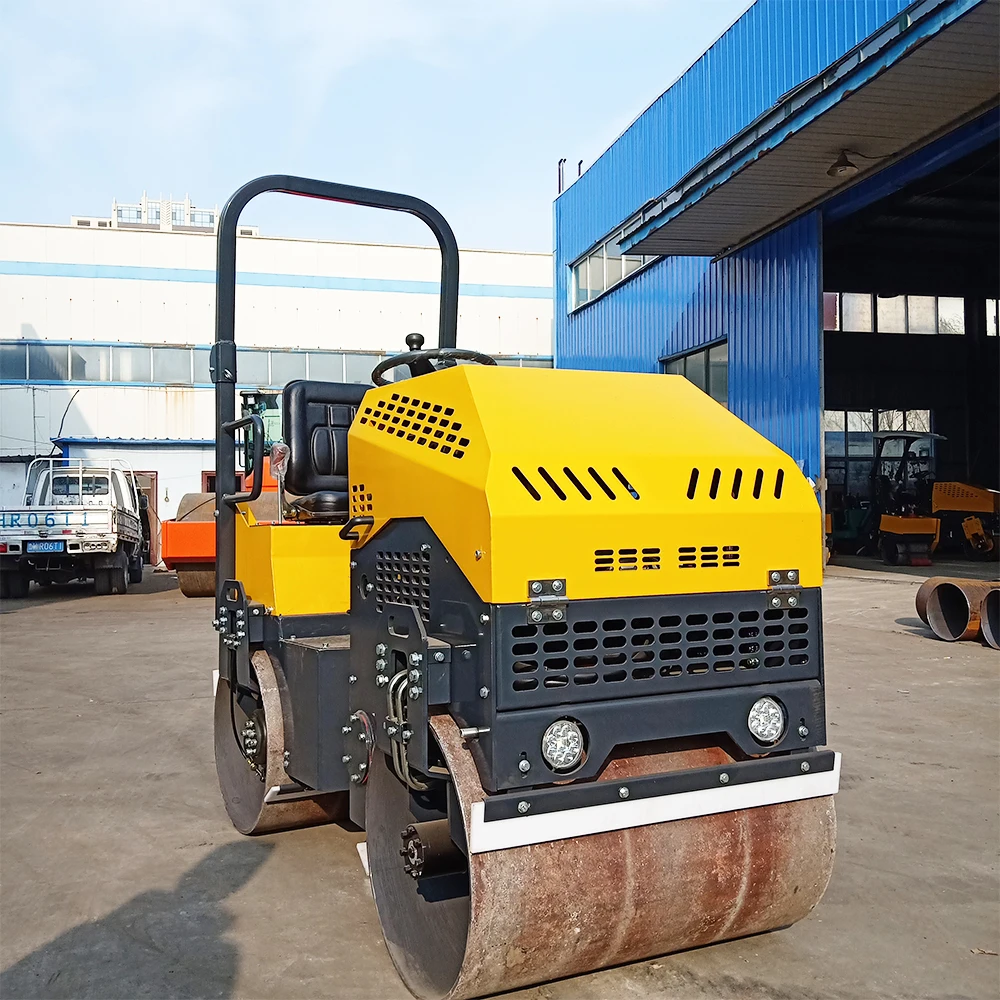 Construction Machinery 2 Ton 3.5 Ton 5 Ton 1 Ton Rubber Tire Roller Diesel Hydraulic Vibratory Roller Asphalt Road Compaction
