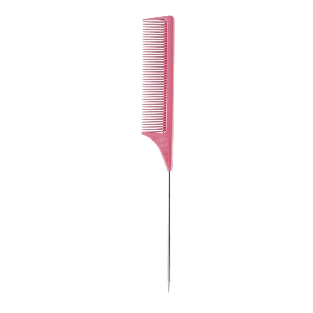 Newest Salon  Hairstyling Vent Hair Comb Plastic Rectangle Hair Brush Kit 3 Piece Round Shape Hollow Grid Design Hair Brush Comb