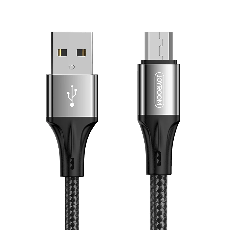 JOYROOM Type C Cable Hi-Tensile Data Transfer 1M Micro USB Nylon Cable For iPhone X 5 6 6S 7 8 Plus