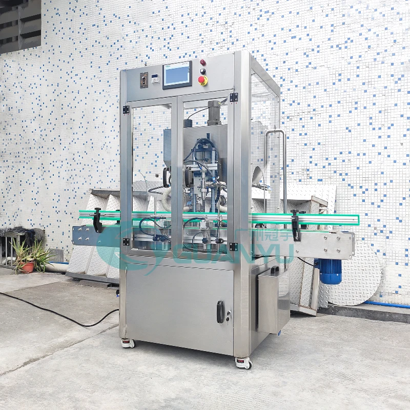 Factory Sale Automatic Liquid Soap Glass Bottle Filling Machines Price Full-Automatic Filler with Heating Function