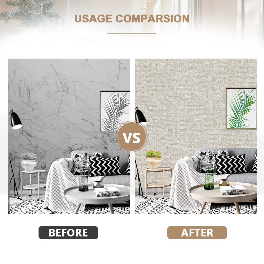 TIANAN PVC Fabric Wallpaper Interior Wallpapers Decorative Wall Paper Wallcovring Wall Cloth Rolls