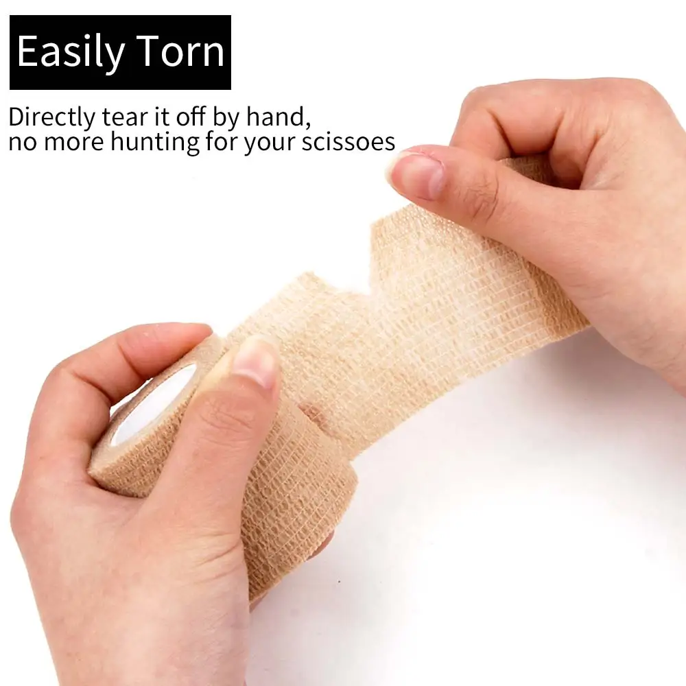 Disposable Tattoo Bandage Self-adhesive Non-woven Elastic Sport Wrap Bandage Tape Tattoo Equipment Accessories Tool