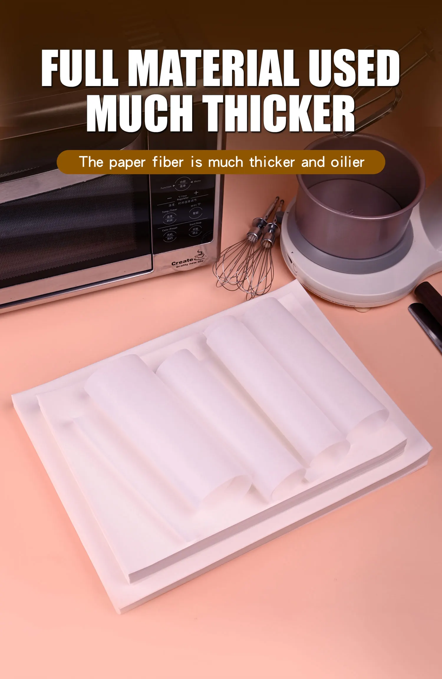 Baking Paper Colored Baking Parchment Paper Sheets Precut Paper For Cake