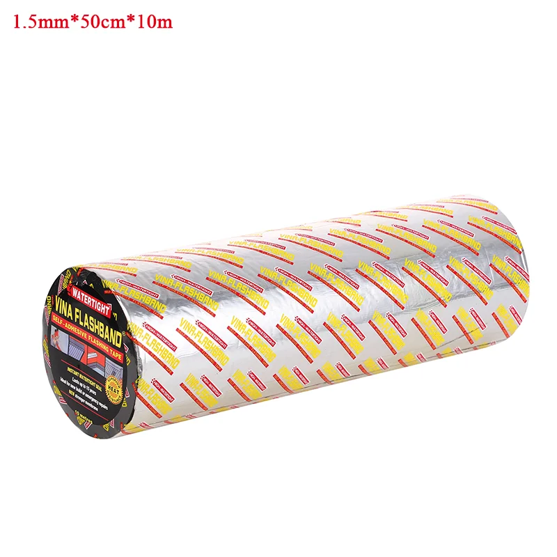 Wholesale 50cm width 10m length roof waterproof leakproof tape asphalt repair tape