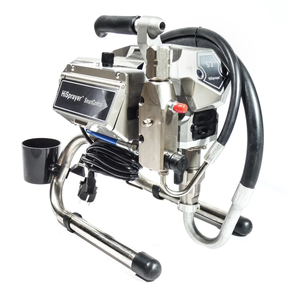 Handheld Electric Airless Paint And Putty Sprayer Diaphragm Pump Baoba Coated Cart 495 Spray Gun Nozzle And Accessories