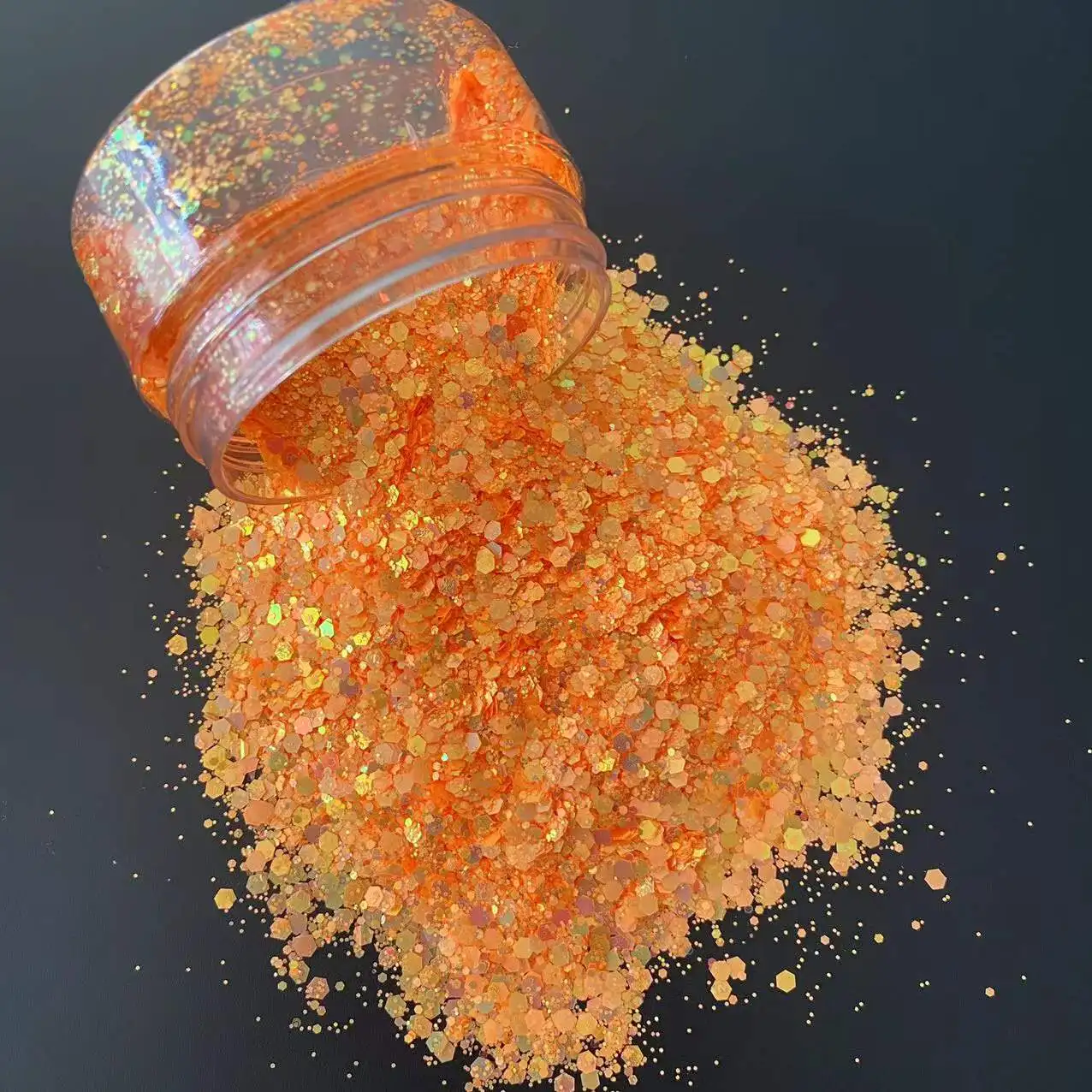 Solvent Resistant Glitter Bulk Ultra Fine Polyester Material Makeup Eye Pet Glitter Powder