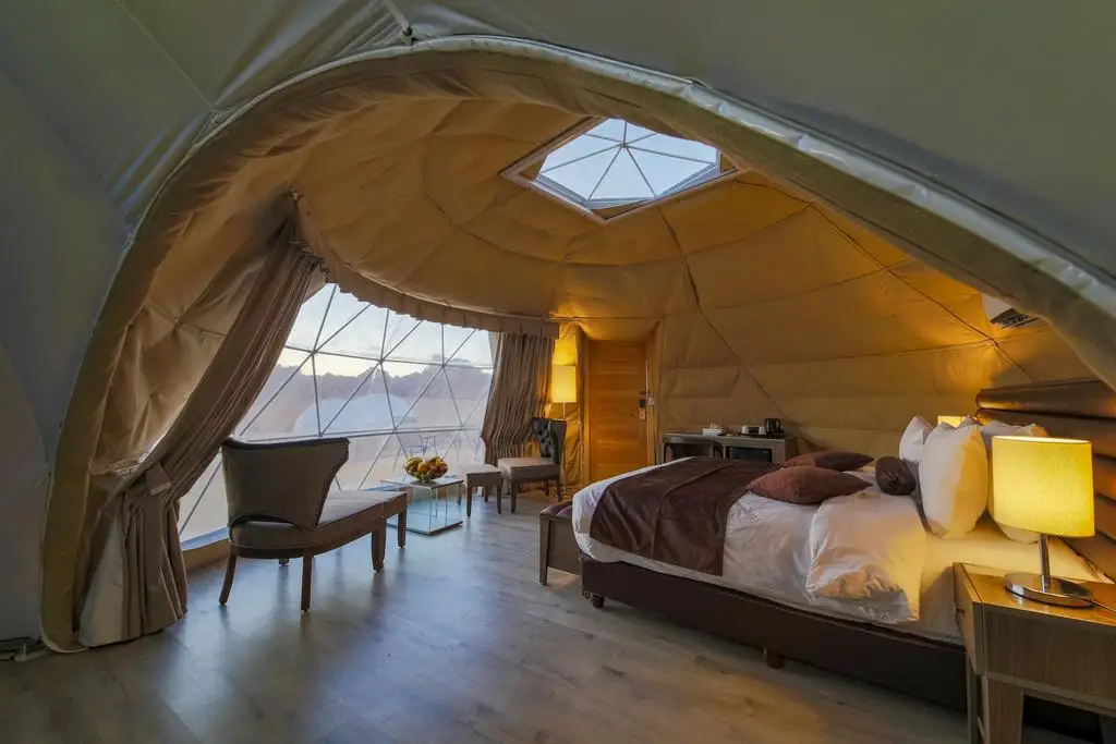 Yurt House Glass Dome Japan Clamping Tent