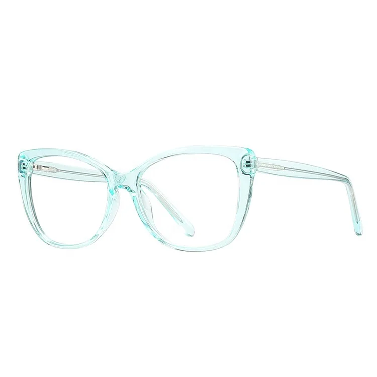 
Factory Supply High Quality Simple Style Unisex TR90 Optical Cat Eye Glasses Frame 