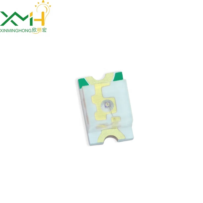 Surface Mount 0805 Pure Green Smd Led Patch Light Bead Small Size 2012 Led Patch Light Emitting Diode