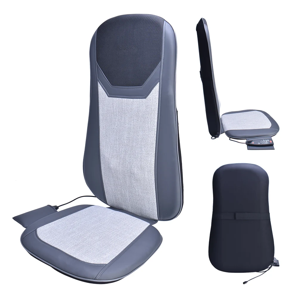 Car And Home Intelligent Headrest Electric Massage Lumbar Back Cushion Infrared Heat Butt Massager