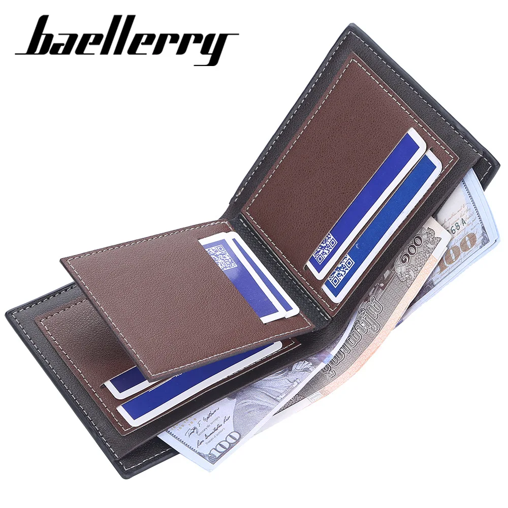 Оптовая продажа baellerry Премиальный кожаный минималистский кошелек от производителей лидер продаж тонкий ручной работы rfid карты противоугонные