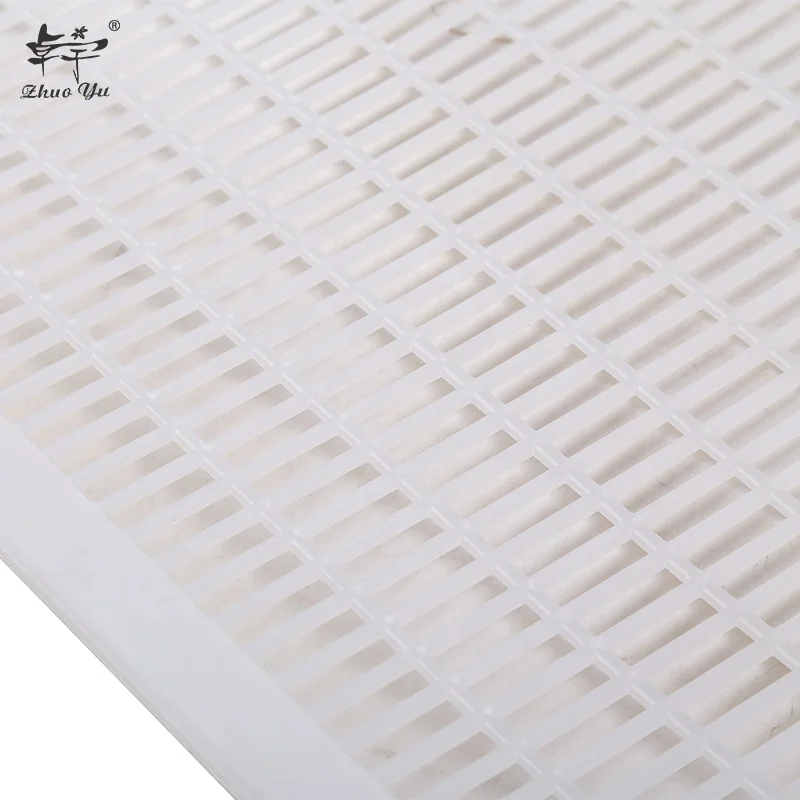 Wholesale Hot Sale White or Yellow Food Grade 10 Frame Bee Hive Plastic Queen Excluder