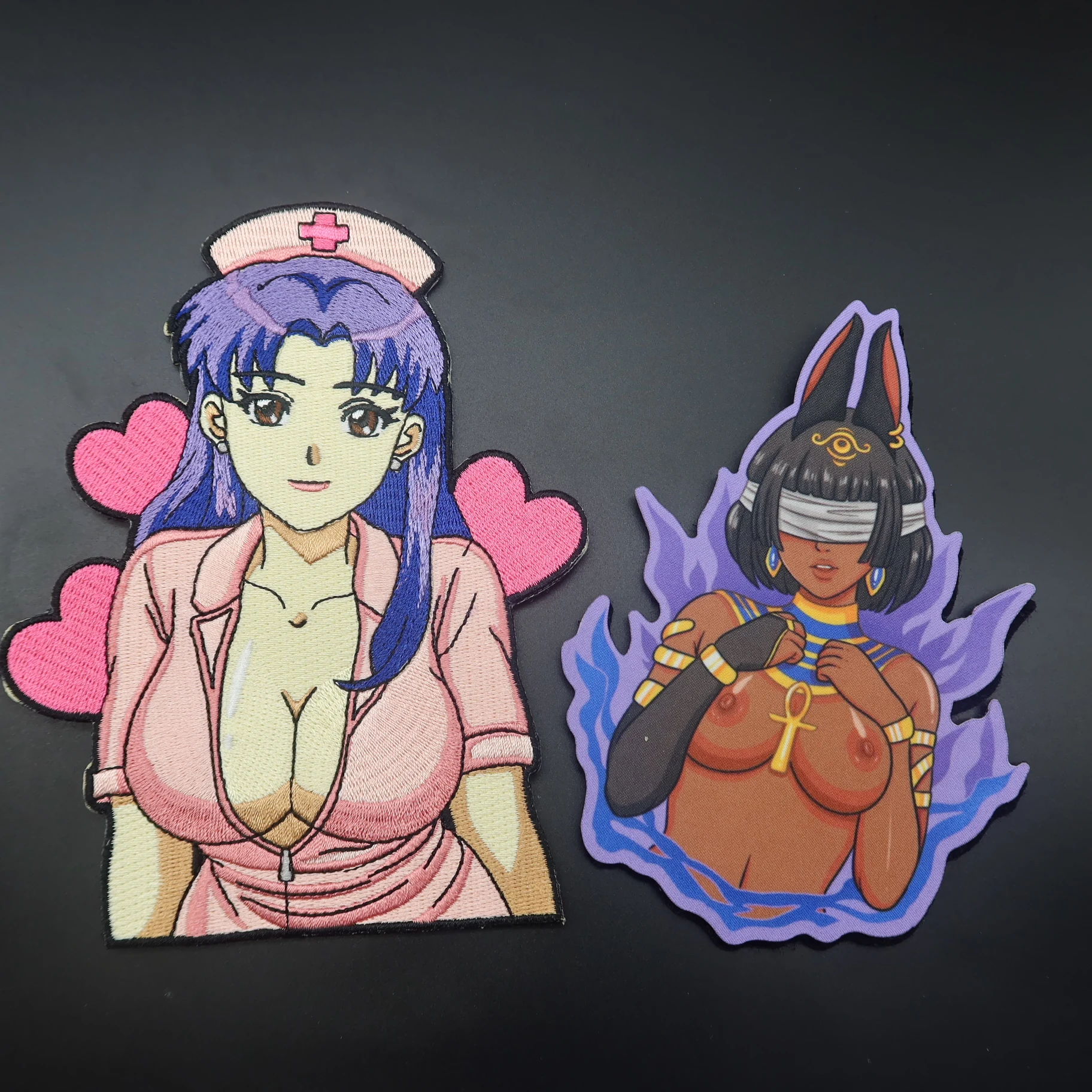 Embroidery Badges Custom Logo Cotton Embroidery Labels PVC 3d Embroidered Patches with Ironing On Backing For Jeans