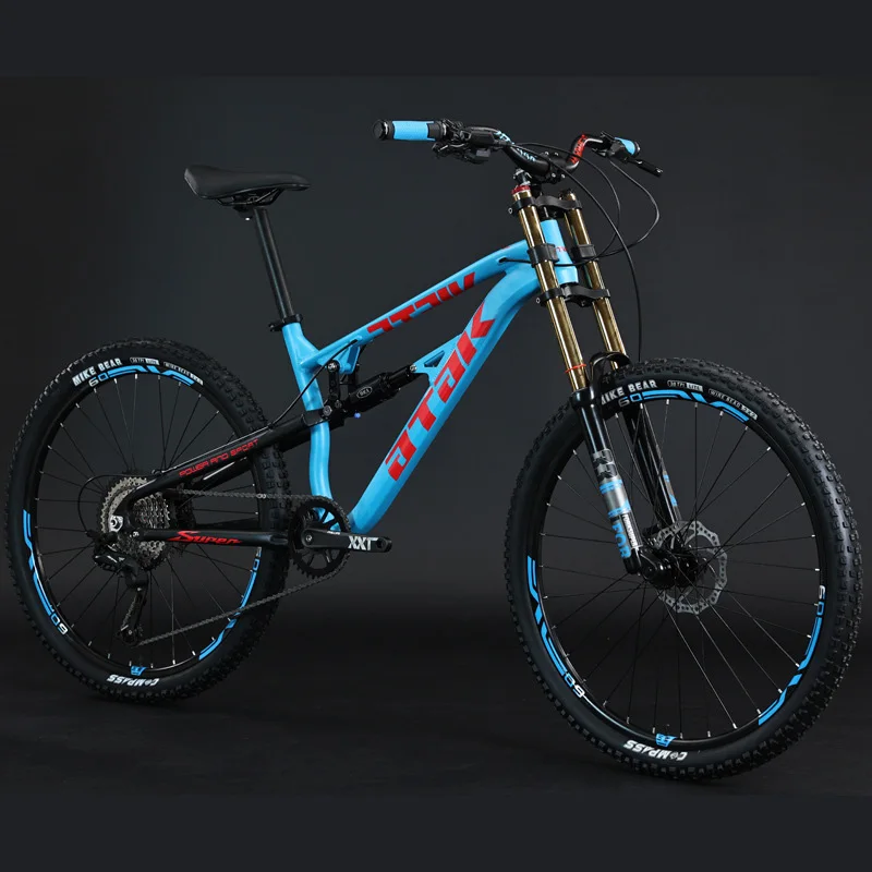 High Quality full suspension Mtb Bike For Adults 26 Inch Downhill Bike Mountain Bikes-26 Inch Outdoor Bicycles