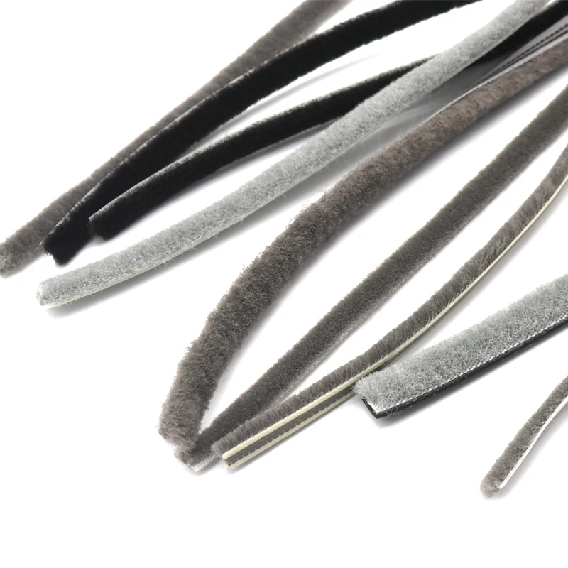 China supplier Self-adhesive wool pile weather sealing strip for windows