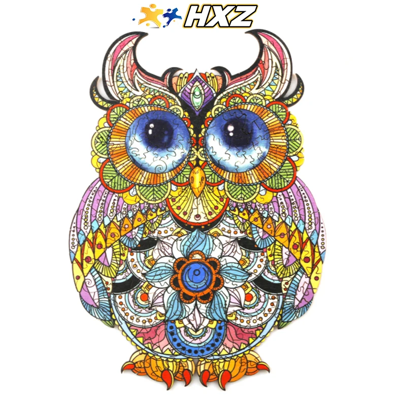Lovely Owl  children jigsaw adult puzzle games animal for christmas gifts