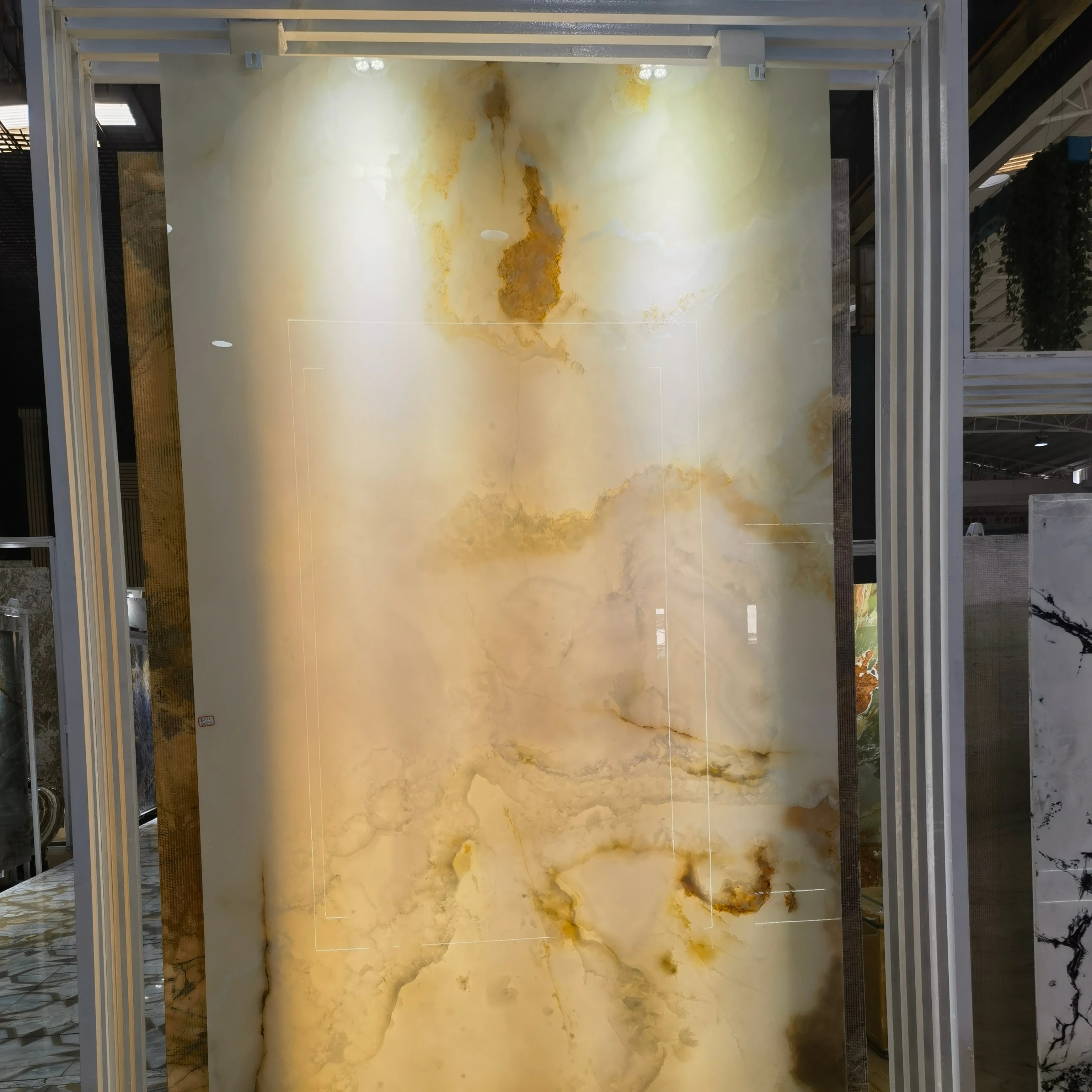 Translucent Bar Counters Ice Onyx Marble Custom Jade Grain Marble For Floor And Wall large Wall Flooring