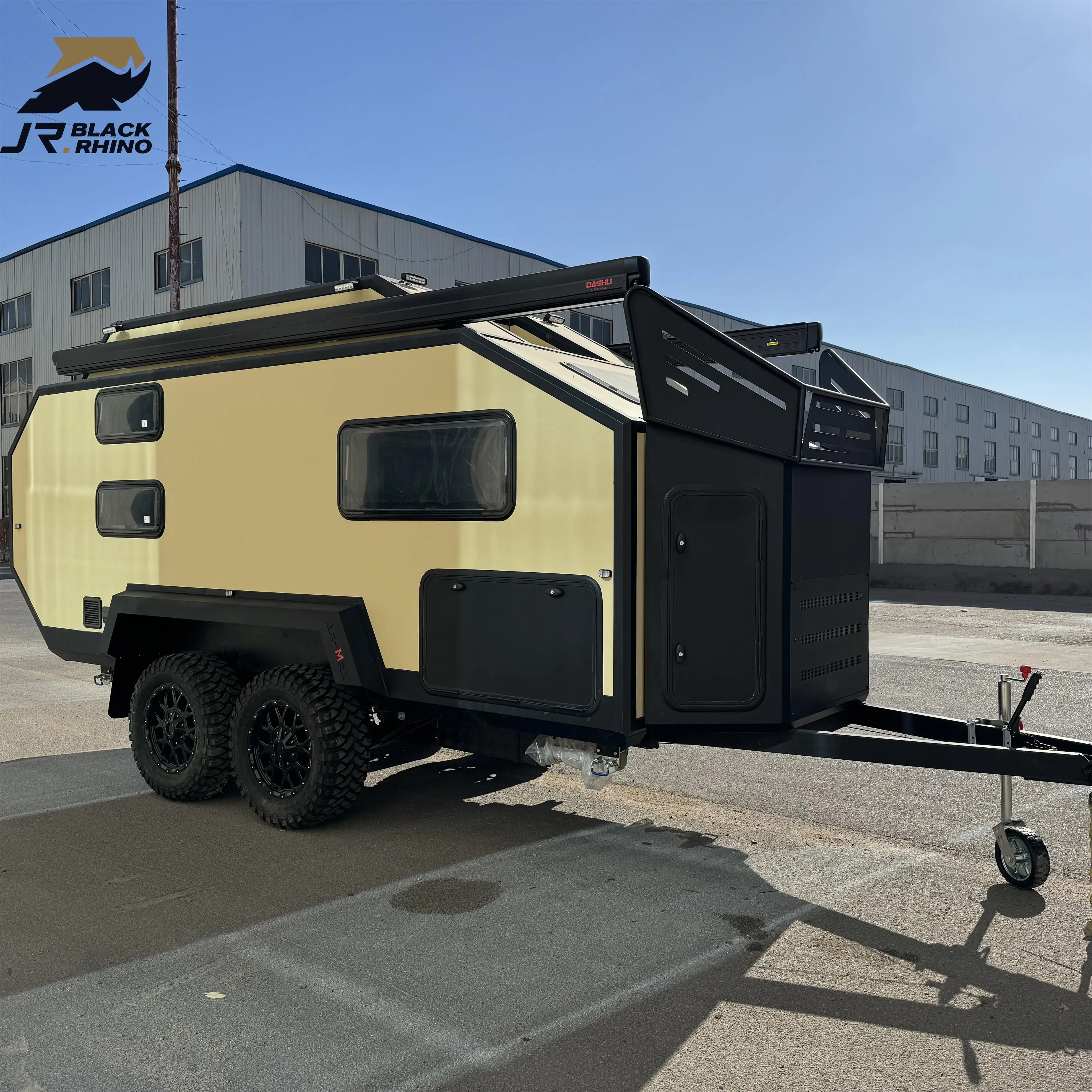 caravan window off road 4x4 chassis caravans mover electric mini travel trailer furniture floating luxury for sale